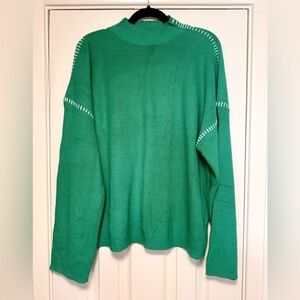 Bloggerlove Vibrant Green Knit Sweater